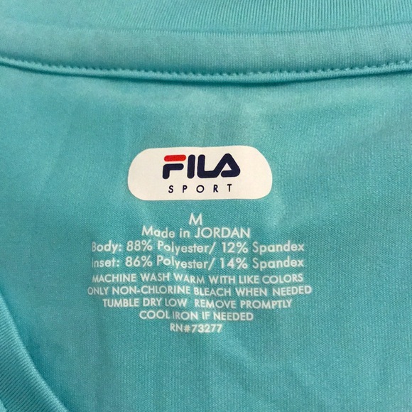 Fila v-neck athletic shirt - Picture 3 of 3